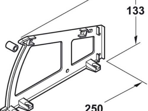 Phụ Kiện Tủ Giày Hafele 892.14.719