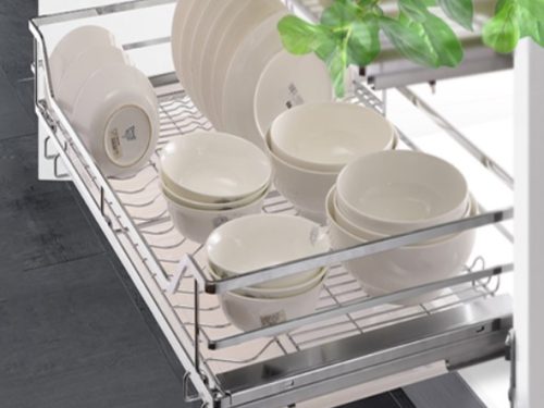 Giá để xoong nồi, bát đĩa đa năng inox 304 Inoxen BS304-71