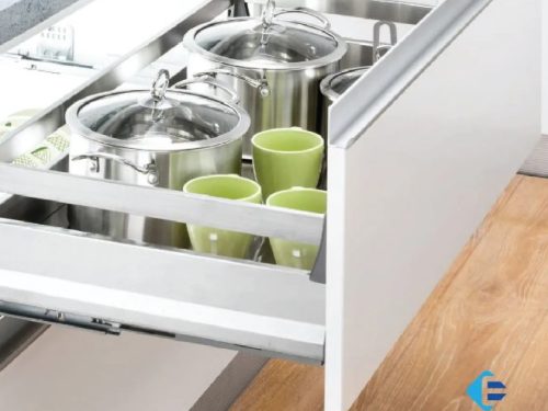 Giá xoong nồi inox đáy đặc gắn cánh Euronox EU1.75M