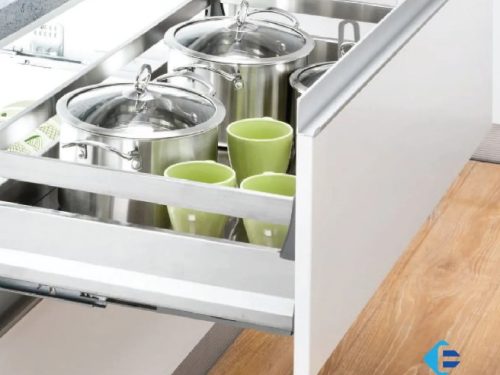 Giá xoong nồi inox đáy đặc gắn cánh Euronox EU1.80M