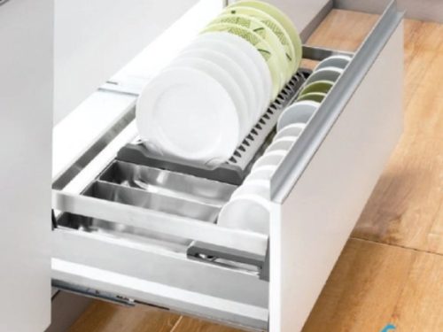 Giá xoong nồi inox đáy đặc gắn cánh Euronox EU1.B70M