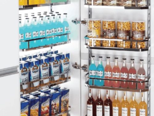 Tủ kho nan dẹt cánh mở - 4 tầng Euronox EU2-460