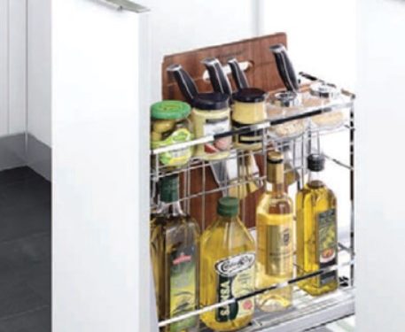 Giá dao thớt chai lọ đa năng nan dẹt Euronox EU2.30.304