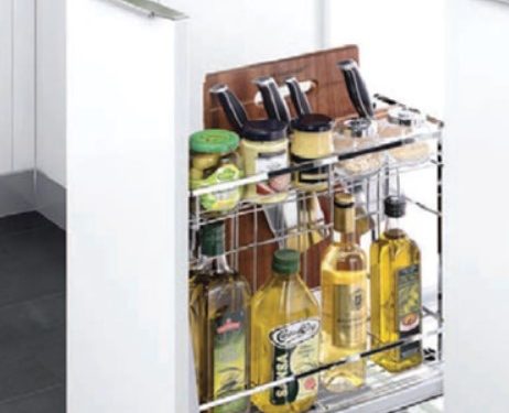 Giá dao thớt chai lọ đa năng nan dẹt Euronox EU2.35.304