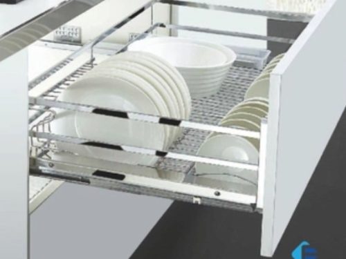 Giá xoong nồi bát dĩa đa năng nan dẹt Euronox EU2.80