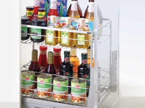 Giá gia vị chai lọ nan vuông Euronox EU8.30G