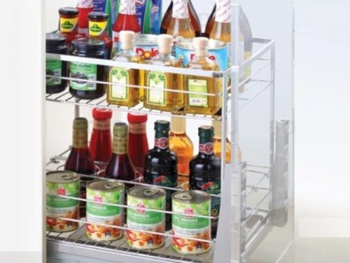 Giá dao thớt chai lọ đa năng nan vuông Euronox EU8.40