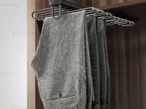 Móc treo quần âu ray giảm chấn Eurogold EUA7110B