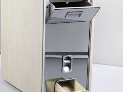 Thùng gạo gương bóng điện tử Inoxen RBK-300EM