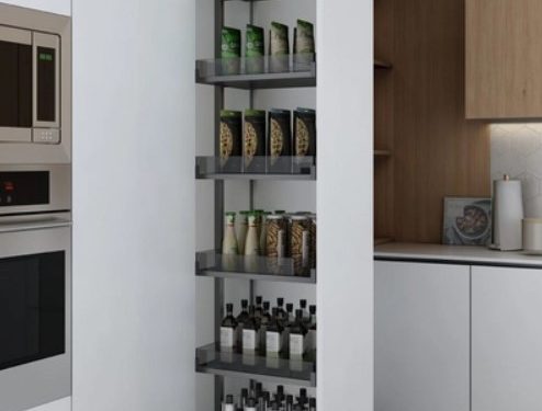 Kệ tủ kho vách kính cánh kéo Inoxen TKA-530K