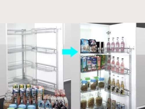 Kệ tủ kho inox 304 nan dẹt Inoxen TKS304-545M