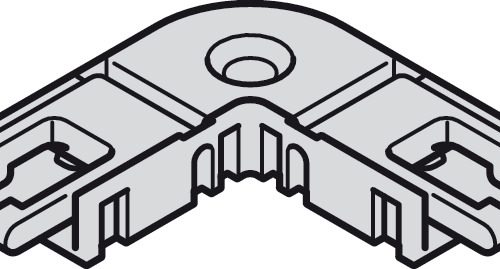 Bas liên kết góc Hafele 833.89.190