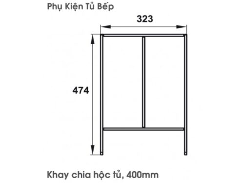 Bộ khay chia ngăn kéo Hafele 552.52.803 3 Kích thước của Bộ khay chia ngăn kéo Hafele 552.52.803