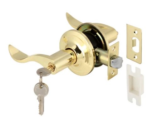 Bộ khóa tay nắm gạt cửa đi Hafele 489.10.195