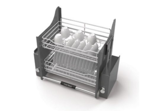 Bộ rổ bát đĩa di động Hafele Lento 504.76.407 800mm