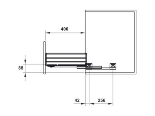 Bộ rổ bát đĩa Hafele Cappella 549.08.447