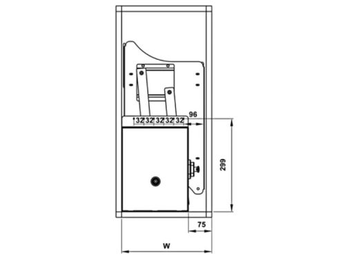 Bộ rổ bát đĩa Hafele Lento 504.76.023 900mm 4 bo ro bat dia hafele lento 504 76 023 900mm 1
