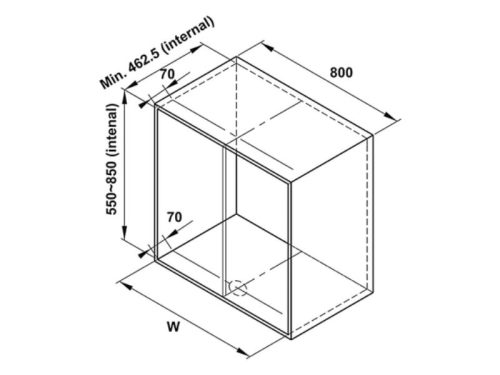 Bộ rổ góc xoay 180 độ Hafele Mezzo 548.37.001