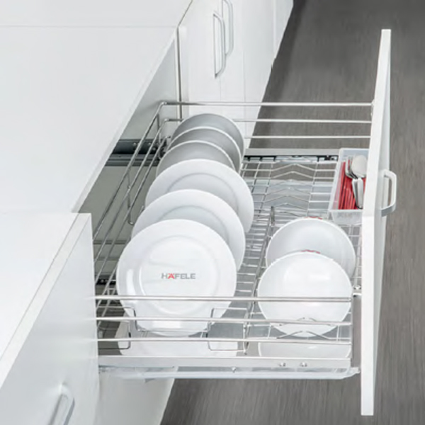 Bộ rổ kéo đựng chén đĩa gắn cánh rộng 800 Verona Hafele 549.03.155 Bộ rổ kéo đựng chén đĩa gắn cánh rộng 800 Verona Hafele 549.03.155
