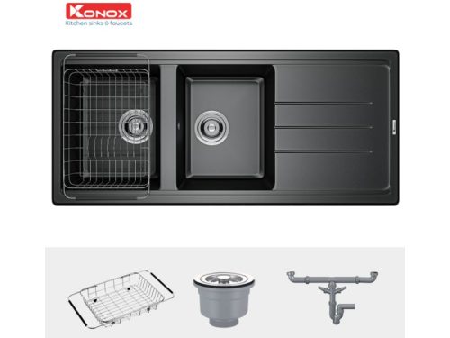 phụ kiện của Chậu rửa bát Konox Granite Sink Phoenix 1160 - Black