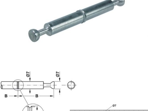 Chốt đôi khoảng cách B34mm Hafele 262.28.786