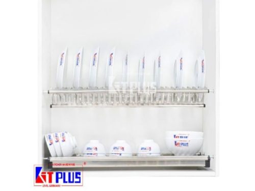 Giá bát cố định 2 tầng chữ V Kit Plus DK12.80