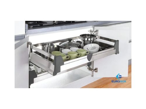 Giá bát đĩa cố định chữ V - 2 tầng Euronox EU1-80