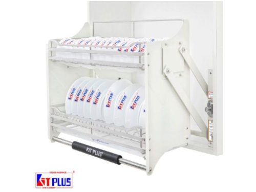 Giá bát đĩa nâng hạ Kit Plus GIKA.PL80