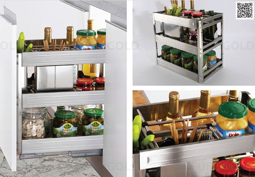 Giá chai lọ, dao thớt Eurogold EU1035