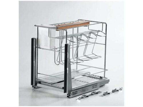 Giá dao thớt chai lọ, nan tròn Faster MF350SPS