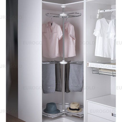 Giá treo đồ góc 3 tầng Eurogold EUA1210 Giá treo đồ góc 3 tầng Eurogold EUA1210