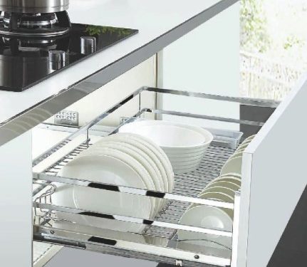 Giá xoong nồi bát dĩa đa năng nan dẹt Euronox EU2.90