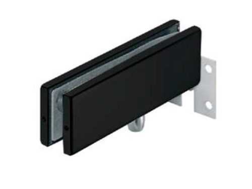 Kẹp kính trên khung gắn tường màu đen Hafele 981.00.667