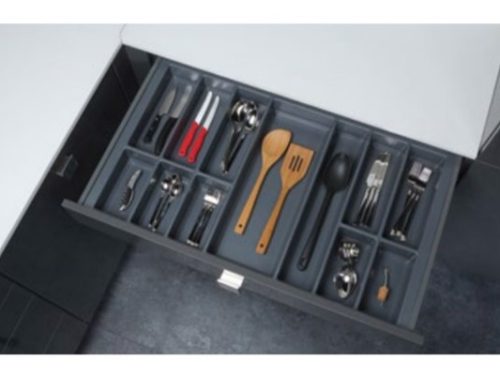 Khay chia đa năng đựng dao kéo thìa nĩa Hafele 556.52.743 3 Khay chia đa năng đựng dao kéo thìa nĩa Hafele 556.52.743