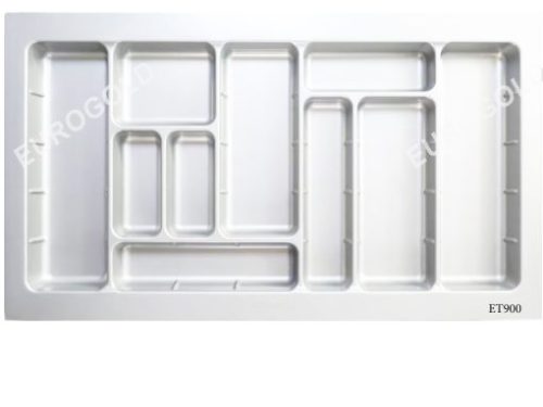Khay chia thìa dĩa nhựa cao cấp Eurogold ETW900
