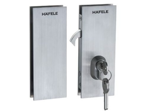 Khóa cửa kính thân khóa cửa trượt mở phải Hafele 981.59.050