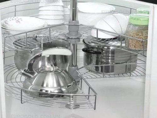 Mâm xoay inox nan tròn Eurogold EP270A