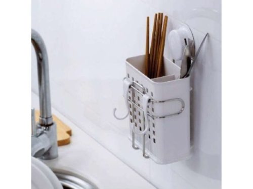 Ống để đũa ướt có móc treo Kit Plus 136