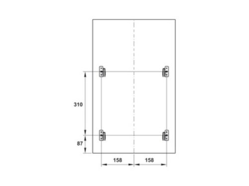Thùng rác gắn cánh Cucina Viola 503.48.504 6 Thùng rác gắn cánh Cucina Viola 503.48.504