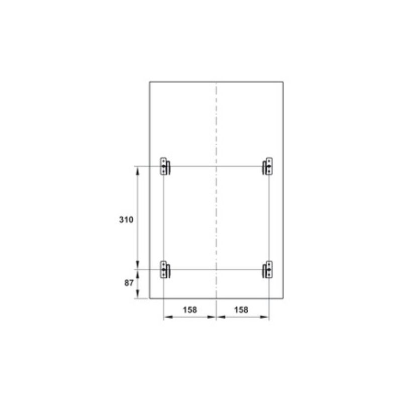 Thùng rác gắn cánh Cucina Viola 503.48.504 Thùng rác gắn cánh Cucina Viola 503.48.504