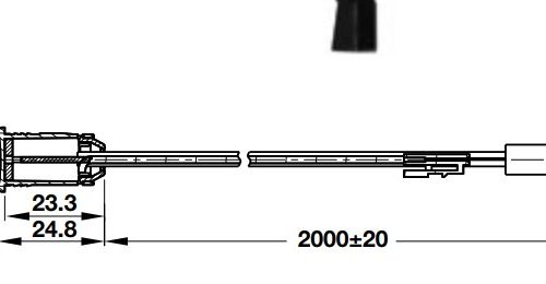 Công tắc cảm biến chạm chỉnh sáng Cucina Stella 833.01.404