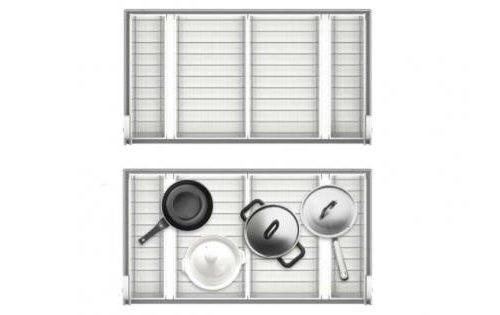 Rổ bát đĩa cho ngăn kéo dưới Hafele 545.14.939, 900mm