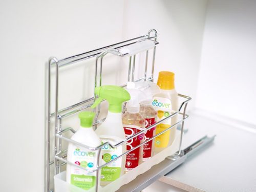 Rổ kéo đựng dụng cụ vệ sinh Portero 1 Hafele 545.48.260