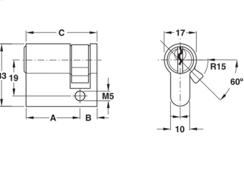 ruot khoa hafele 916 00 605 1