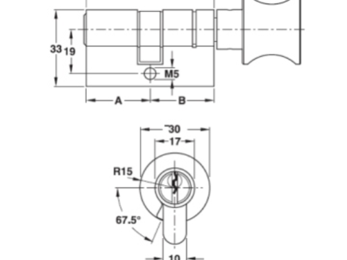 ruot khoa hafele 916 08 285 1