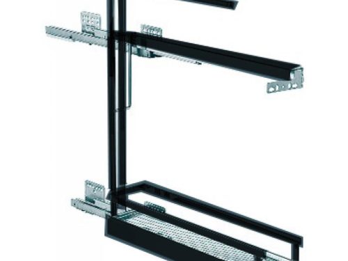 Thanh treo khăn lắp sau cửa tủ Hafele 549.24.633