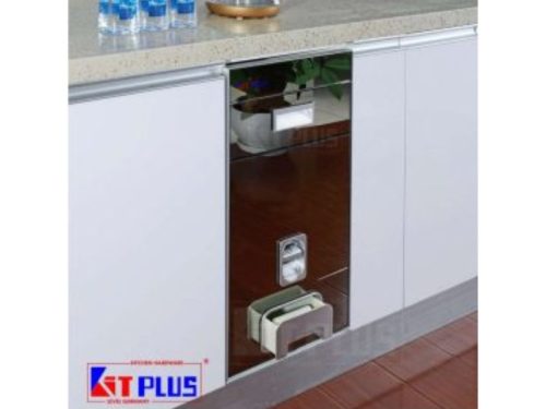 Thùng gạo mặt gương bạc Kit Plus RB.29A