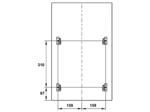 Thùng rác gắn cánh Hafele Viola 503.48.505