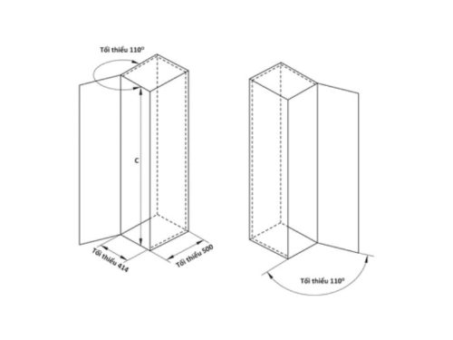 Tủ đồ khô cao 6 tầng Hafele Dolce 548.65.053
