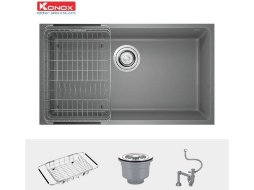 Phụ kiện của Chậu rửa bát Granite Naros 760S Grey